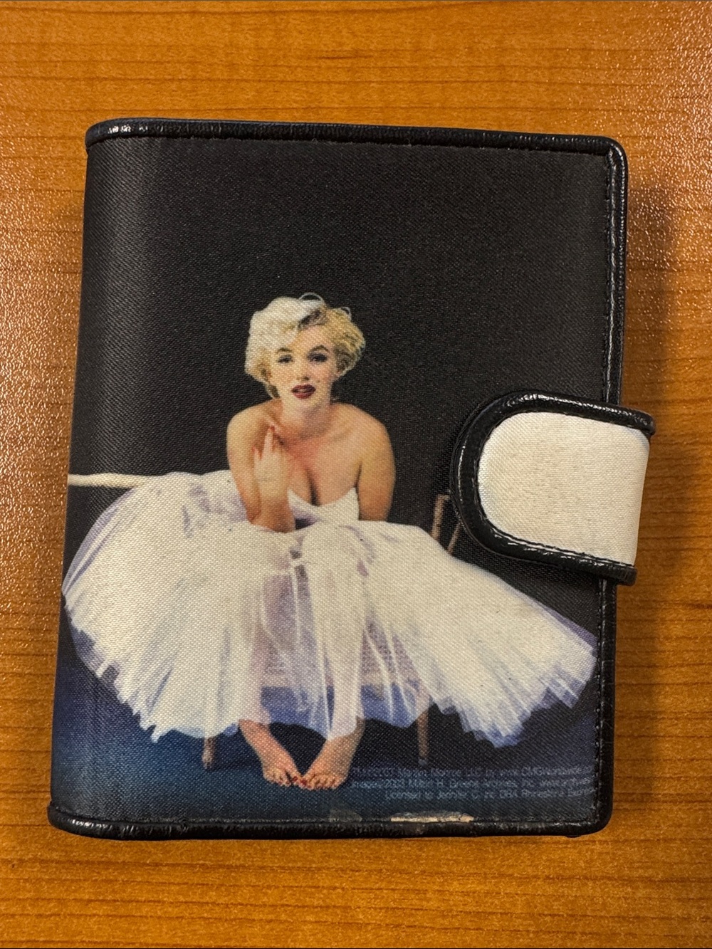 Marilyn Monroe Printed Wallet - Black & White